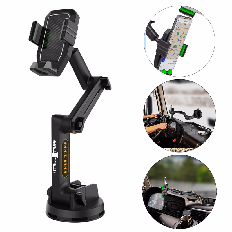 Universal Phone Mount For Car With Strength Suction Cup