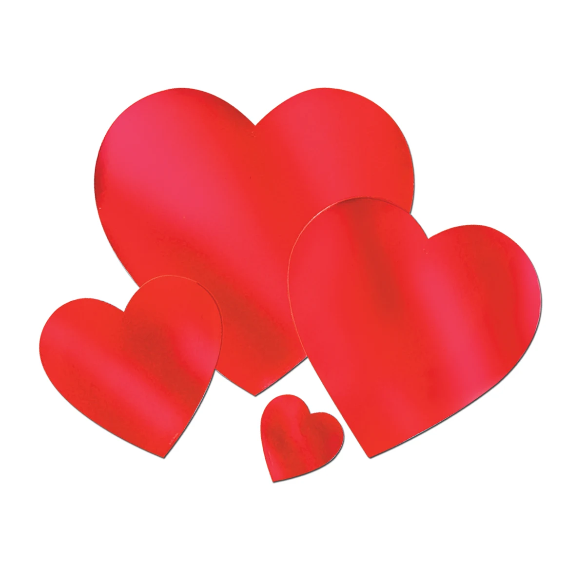 Foil Heart Cutouts 1