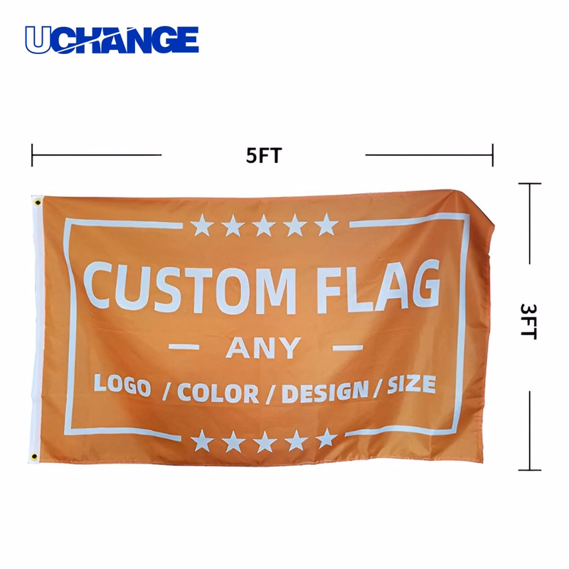 Custom Three By Five Foot Flag Banner
