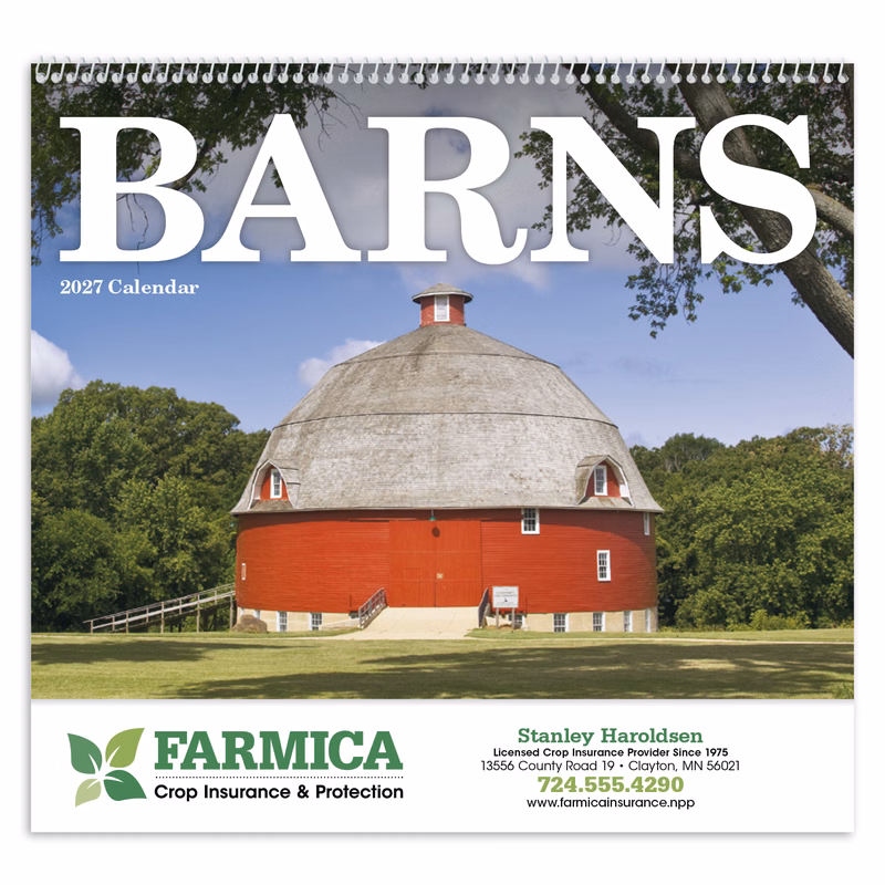 Triumph® Calendars Barns Calendar