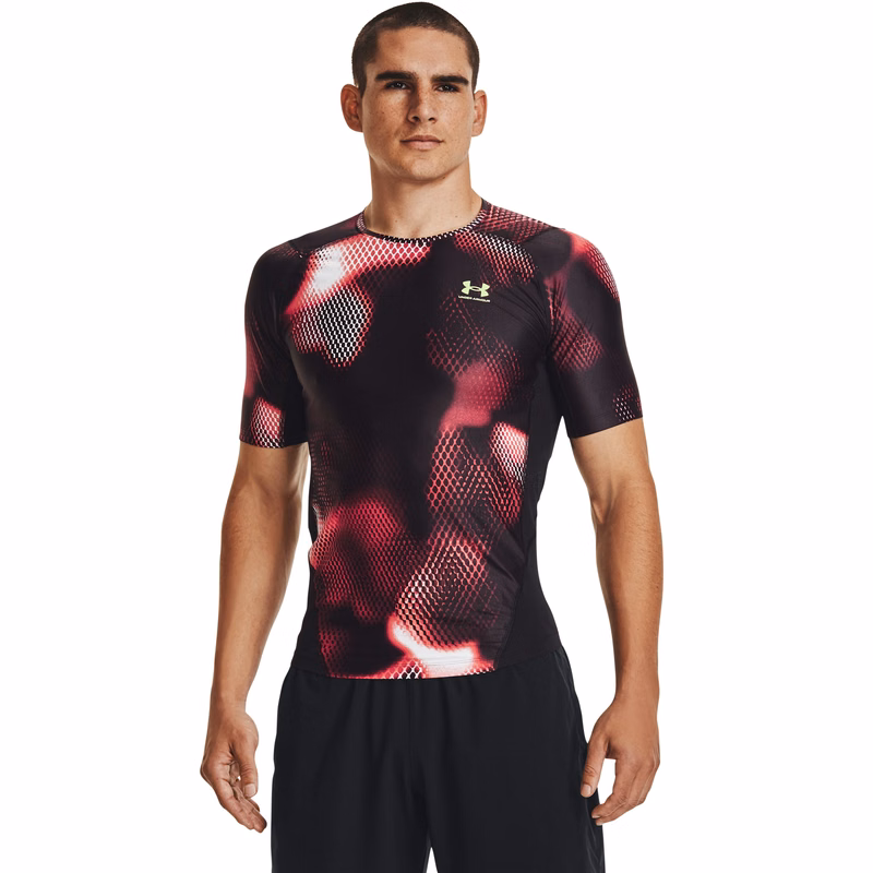 UA Iso-Chill Compression Printed Men's Short Sleeve