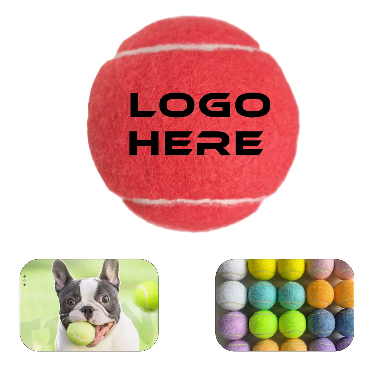 High Stretch Pet Tennis Ball 1