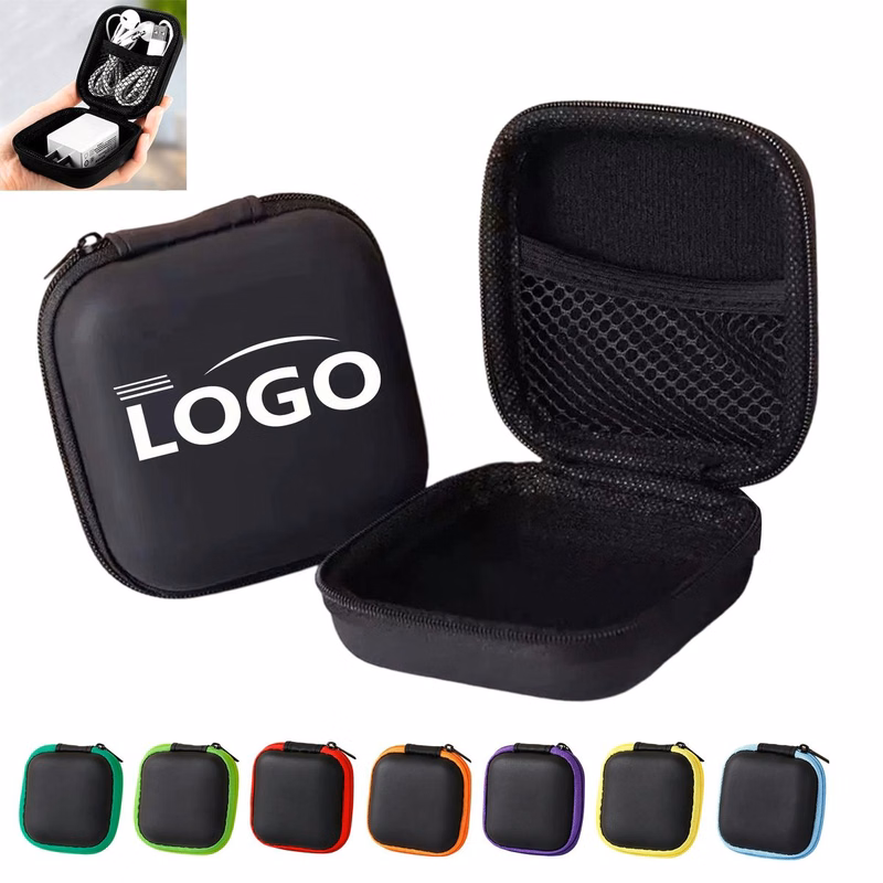 Mini Zipper Headphone Bag
