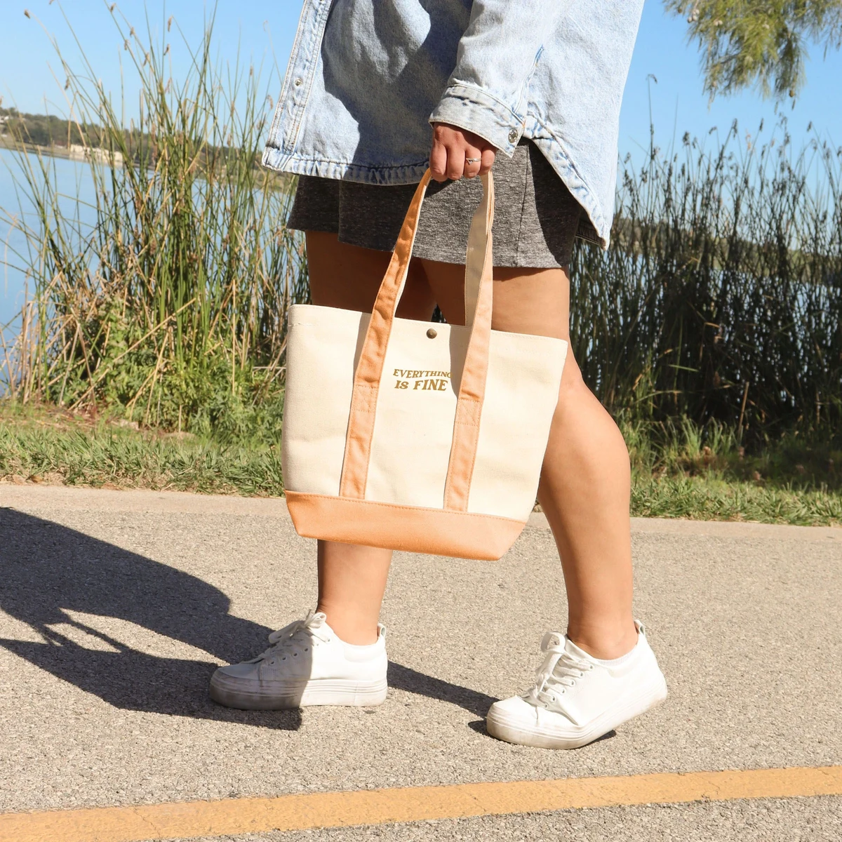 Morris Tote - Small Open, custom tote bag with logo imprint 1