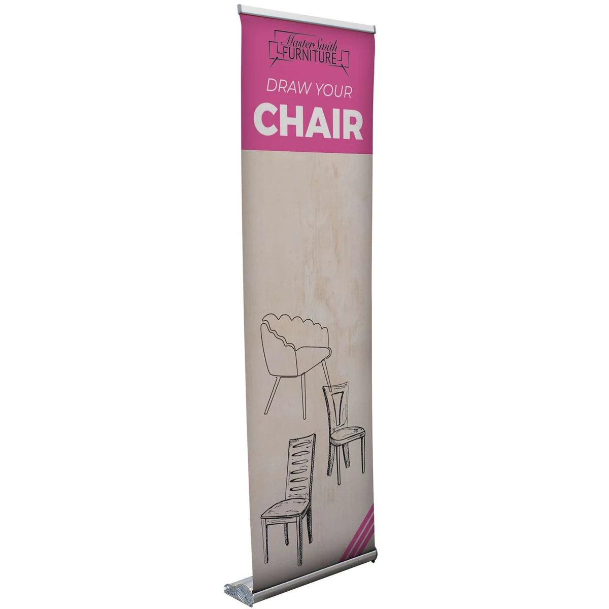 24" Stratus Retractor Kit (Dry-Erase Media) 1