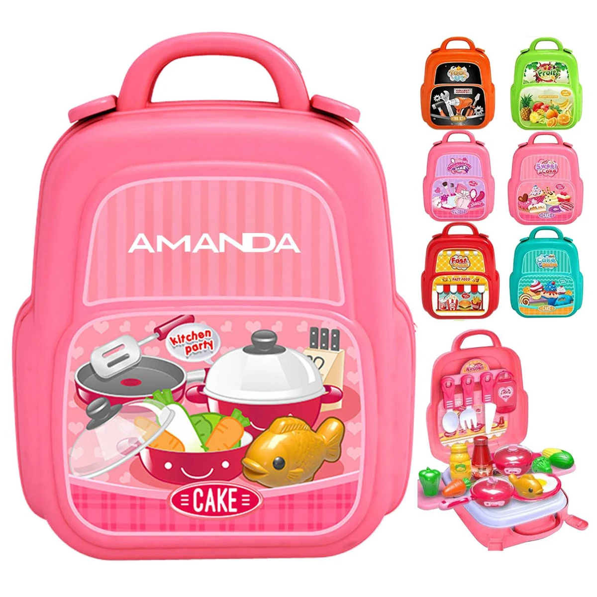 Pretend Play Backpack Tool Toy Set 1