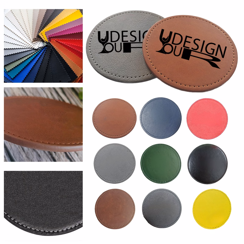 Custom PU Leather Coaster for Stylish Protection