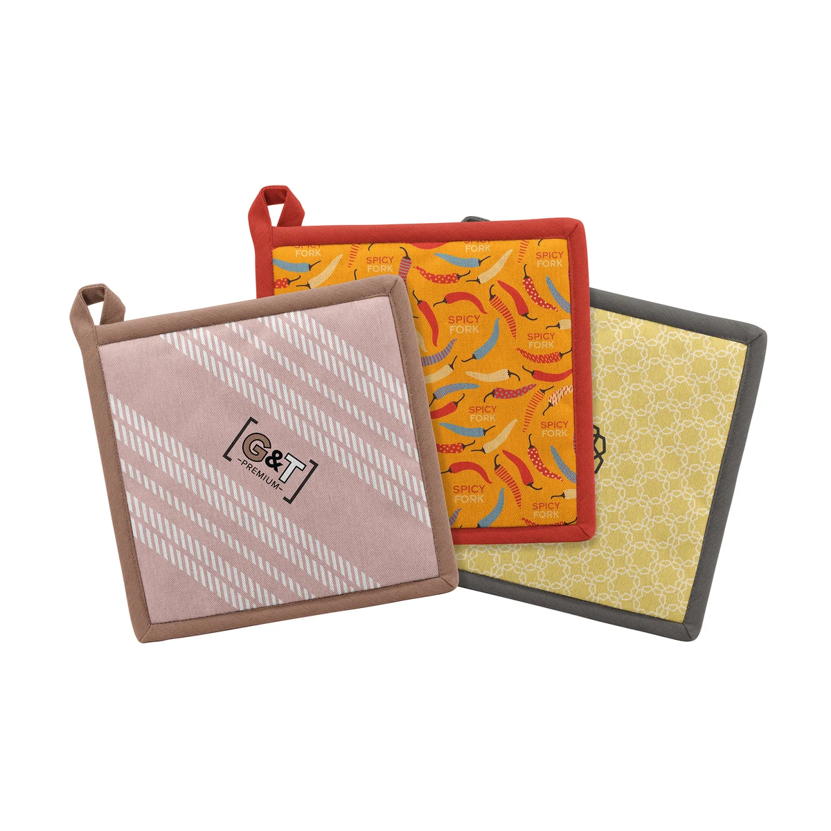 Full Color Cotton Pot Holders 1