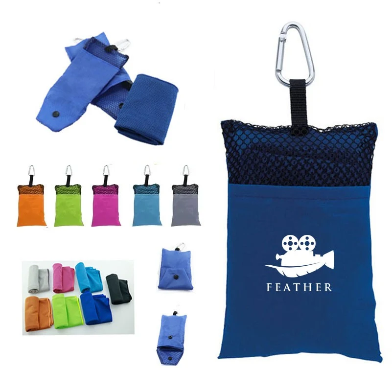Ice Towel Set With Mountain Buckle For Quick Drying 1