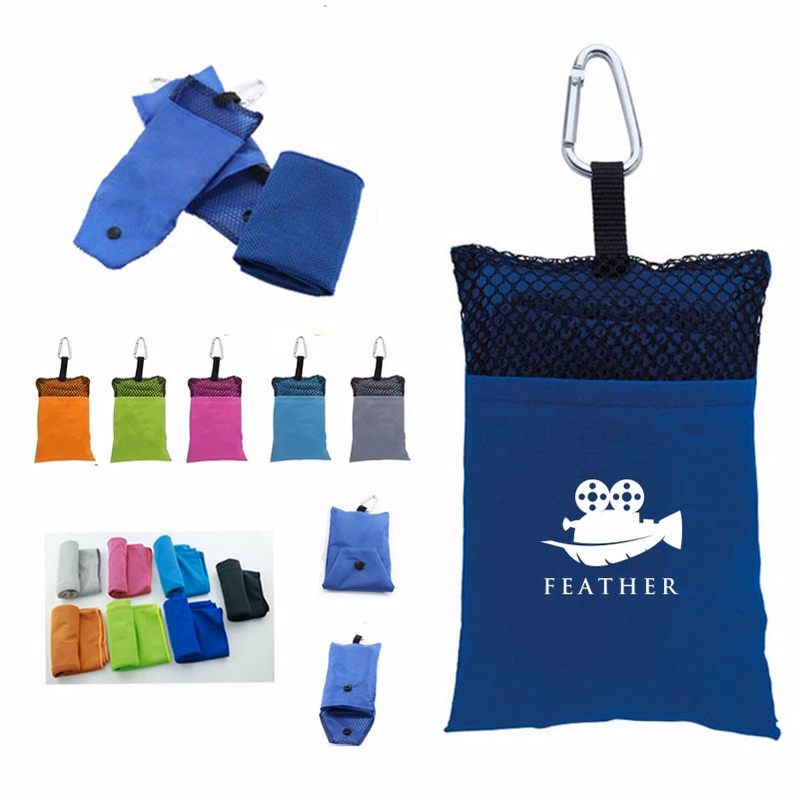 Ice Towel Set With Mountain Buckle For Quick Drying