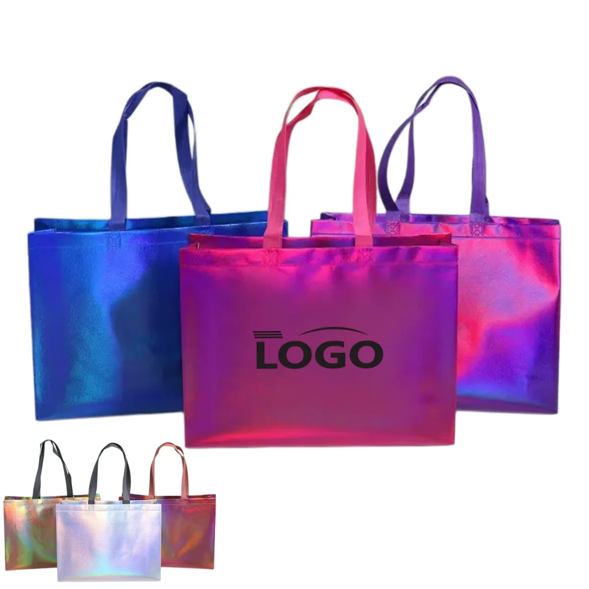 Small Laser Laminated Non-Woven Tote Bag 1