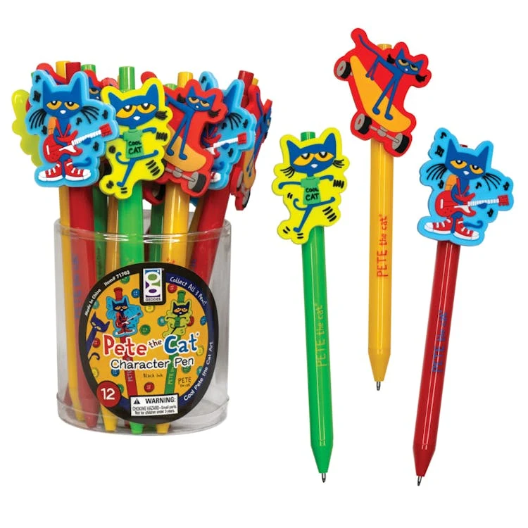 Pete the Cat Character Pens - Black Ink 1