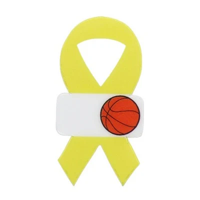 USA MADE Awareness Ribbon Laminated Plastic Lapel Pin (1.875x1") 1