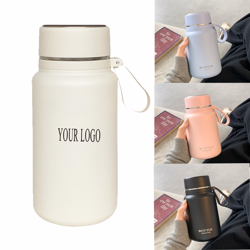 28OZ Stainless Steel Mug With Lifting Rope