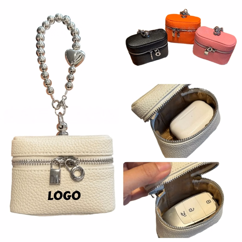 Leather Lanyard Coin Purse