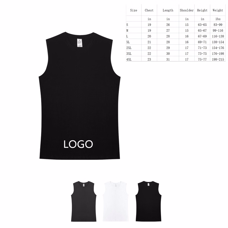 Sleeveless T-shirts