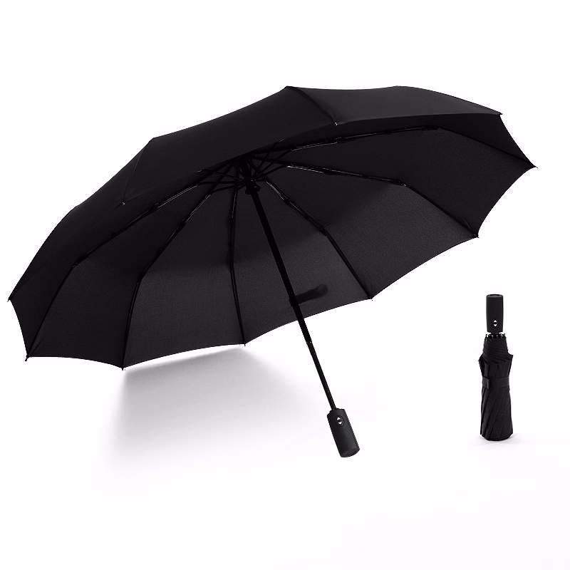 Fully Automatic 10 Bone Vinyl Umbrella