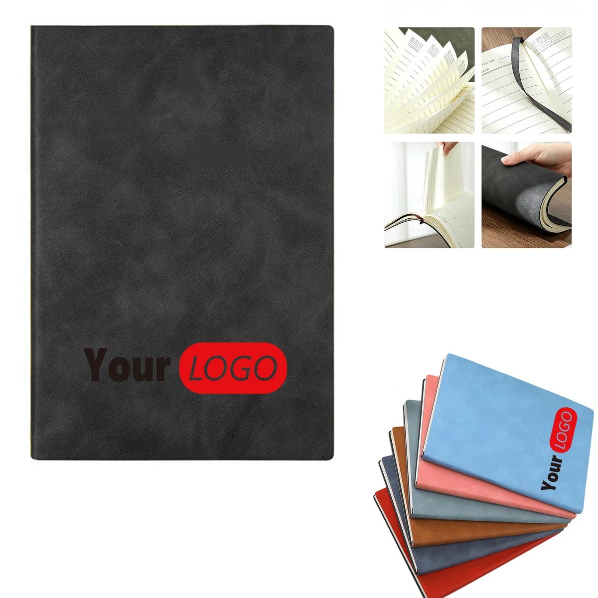 A5 Custom Leather Notebook 1