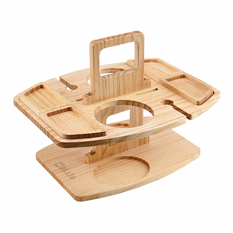 Wooden Outdoor Wine Table