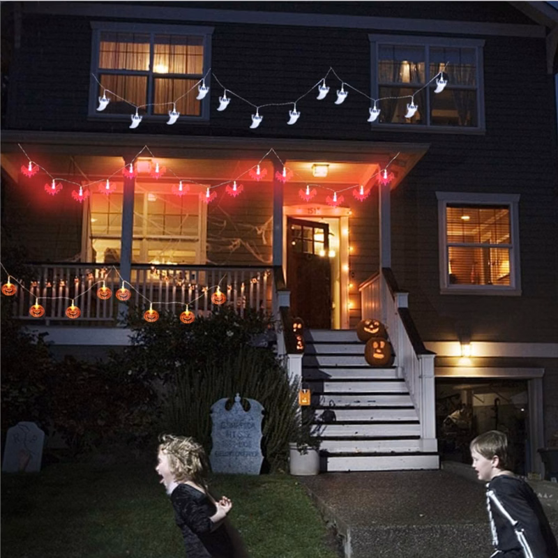 Outdoor Halloween String Lights