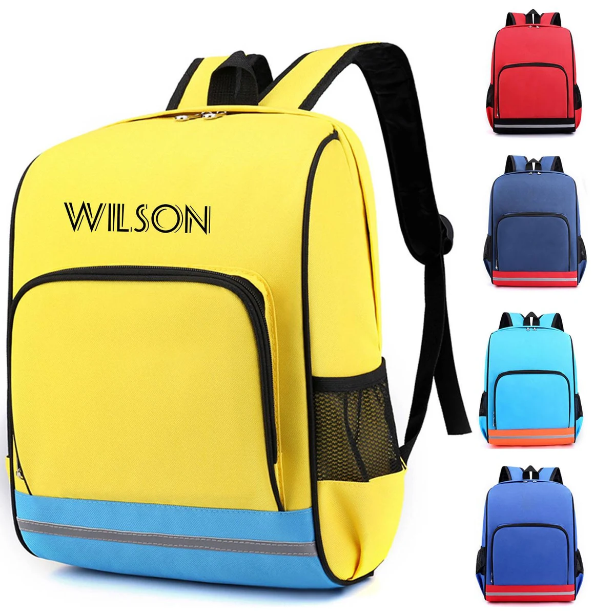 Nylon cute shool children's backpack 1