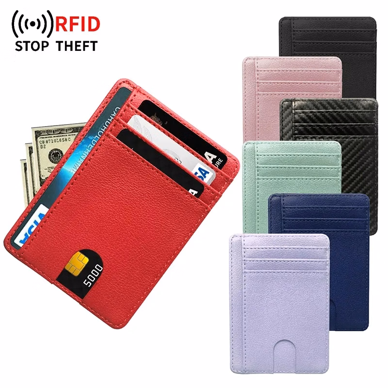 RFID Blocking Wallet Minimalist Front Pocket Pack