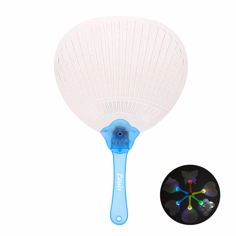 Fancy Hand Fan with LED Lights
