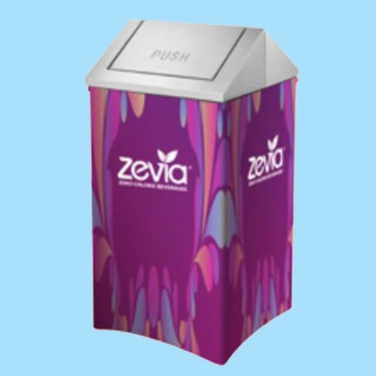 Custom Designed Trash Can Wraps 1