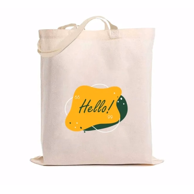 Canvas Tote Bags - Printed (Front and Back - with Gusset)