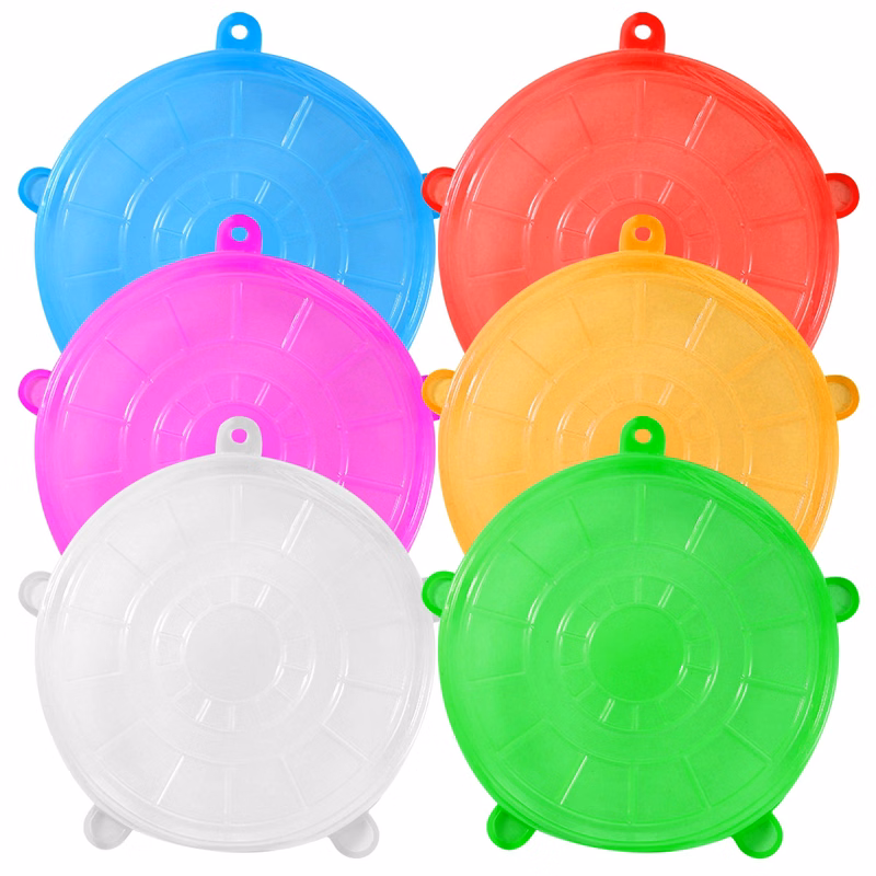 Silicone Bowl Covers 6 Piece Set