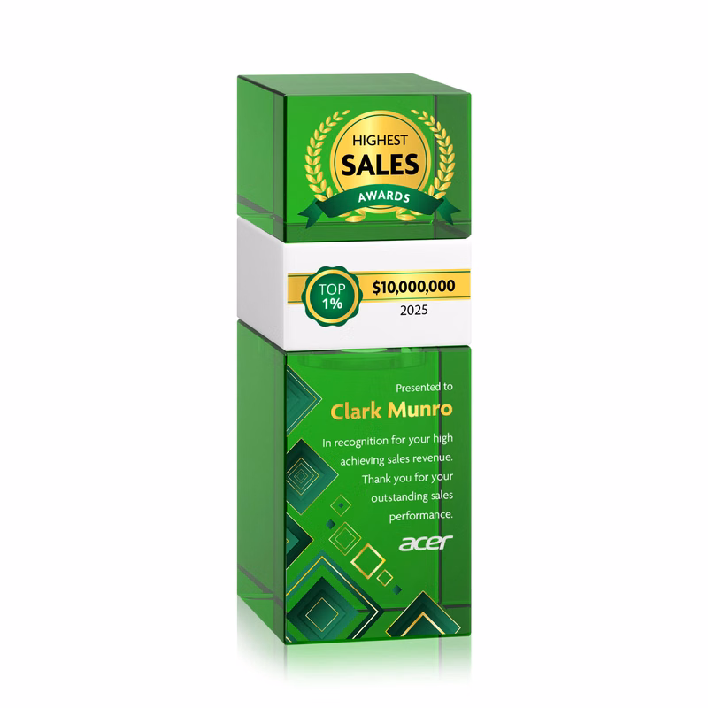 Tofino Stacker VividPrint™ Award - Green