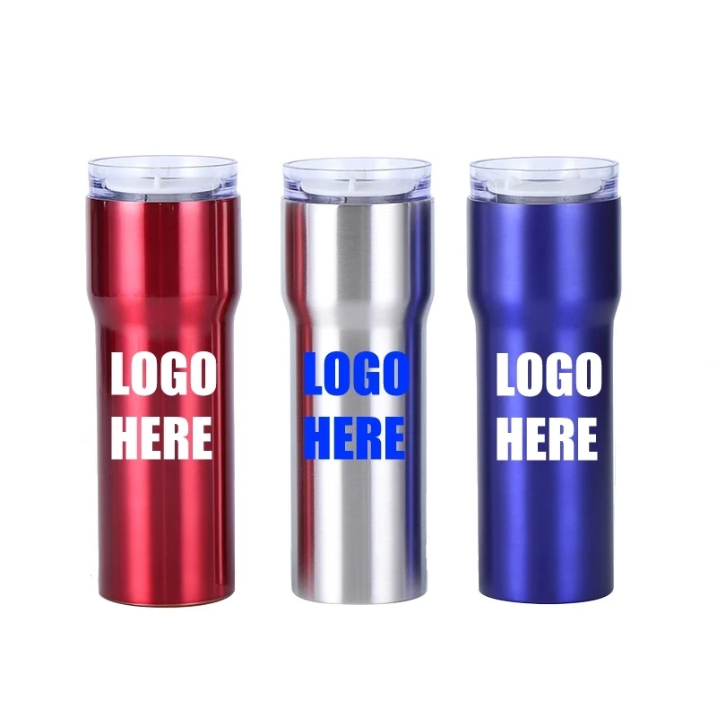 Custom 18 oz Stainless Steel Travel Coffee Tumbler With Lid 1
