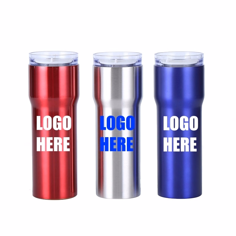 Custom 18 oz Stainless Steel Travel Coffee Tumbler With Lid