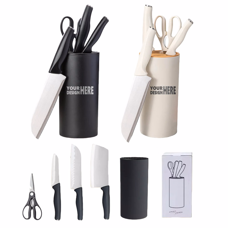 5-Piece Stainless Steel Chef Knife Set