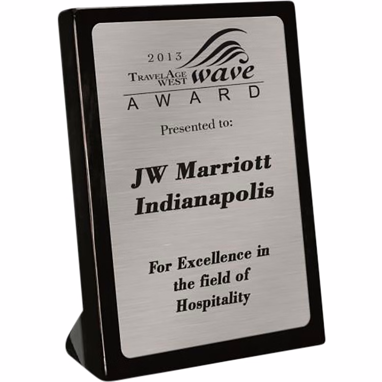 Standing Desk Black Plaque