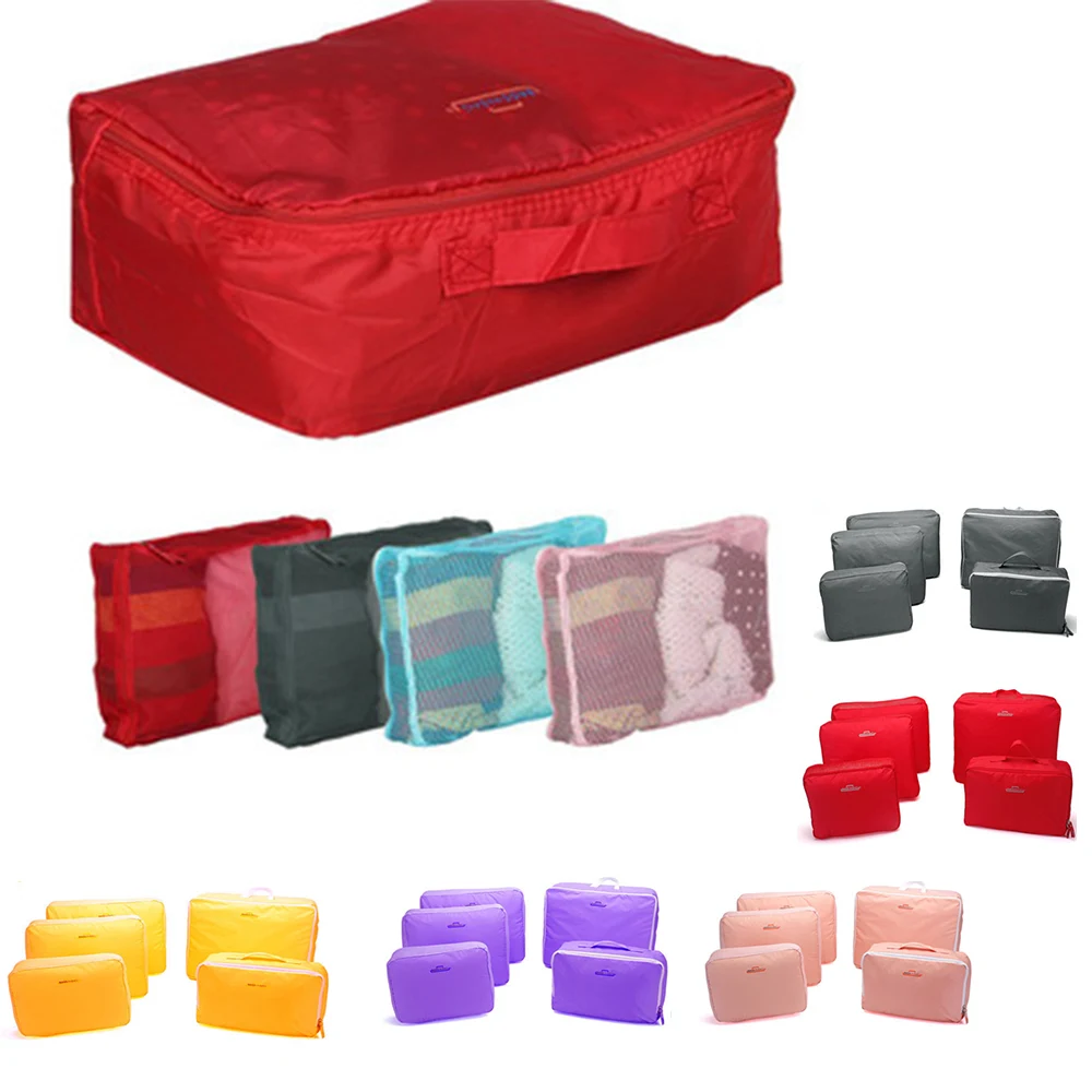 5pc Polyester Travel Storage Bag Set 1