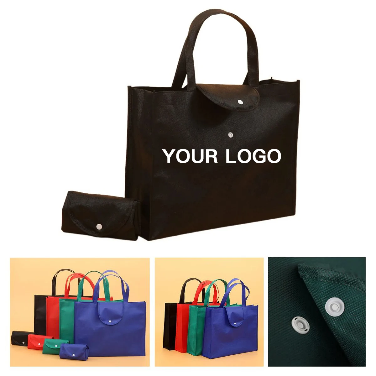 Reusable Non Woven Tote Bag for Groceries 1