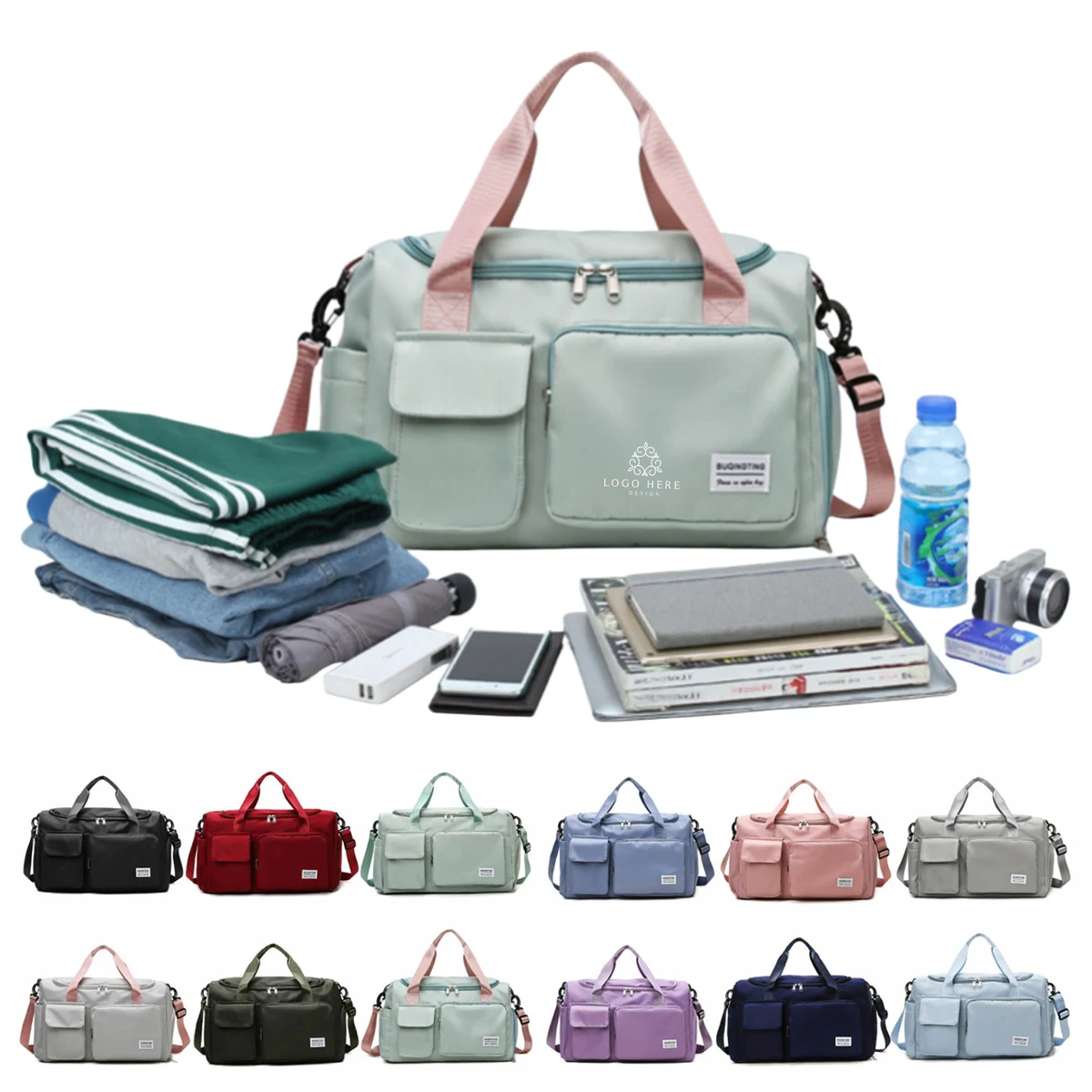 Large Travel Shoulder Duffel Bag 1