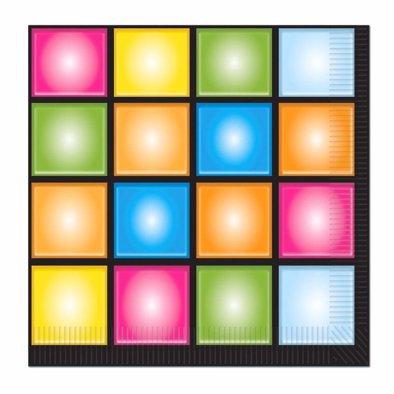 Disco Luncheon Napkins