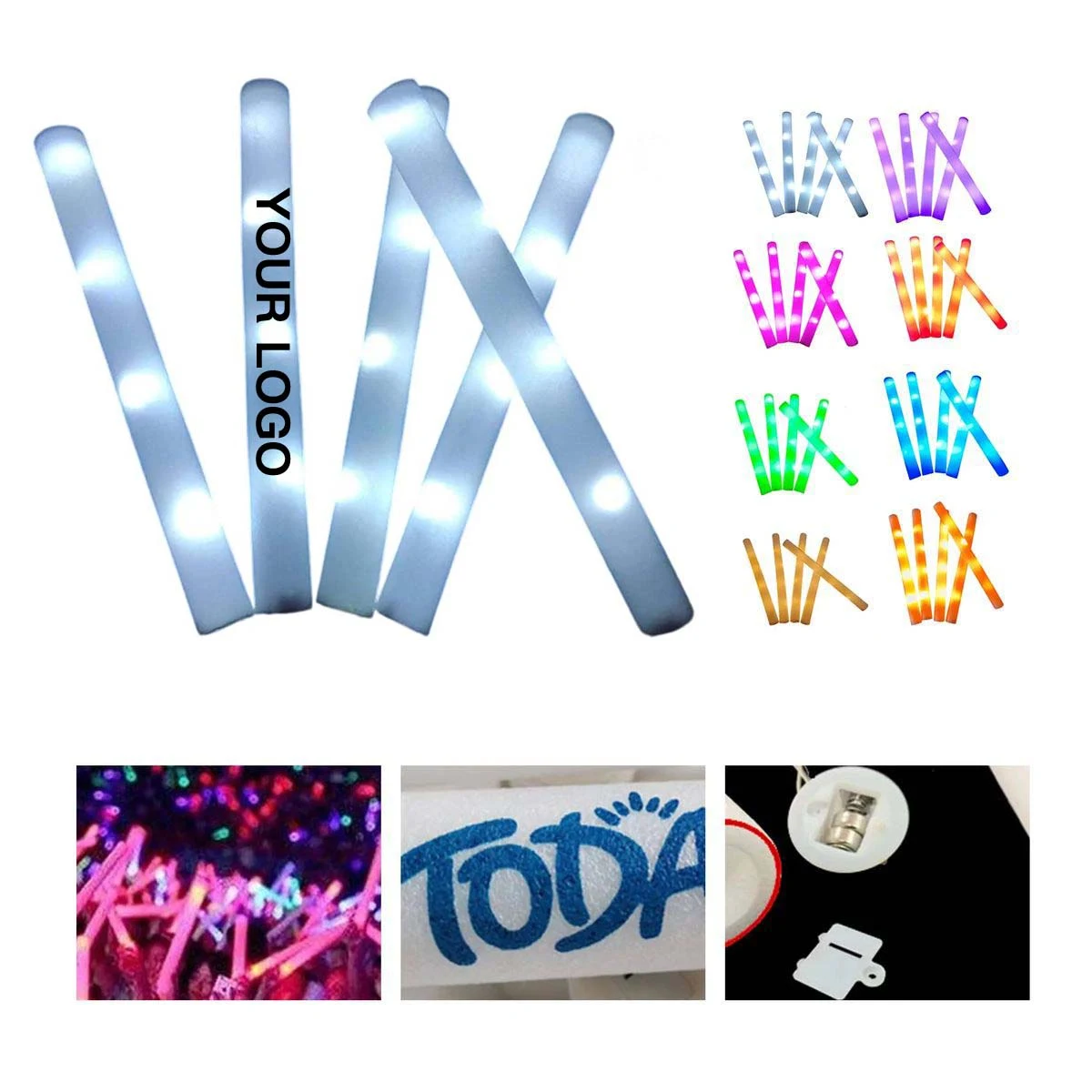 Portable Concert Glow Stick with Colorful Lighting 1