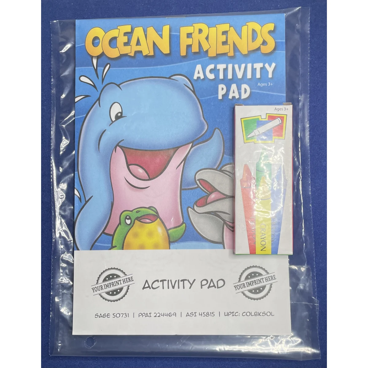 ACTIVITY PAD SET - Ocean Friends Activity Pad Fun Pack 1