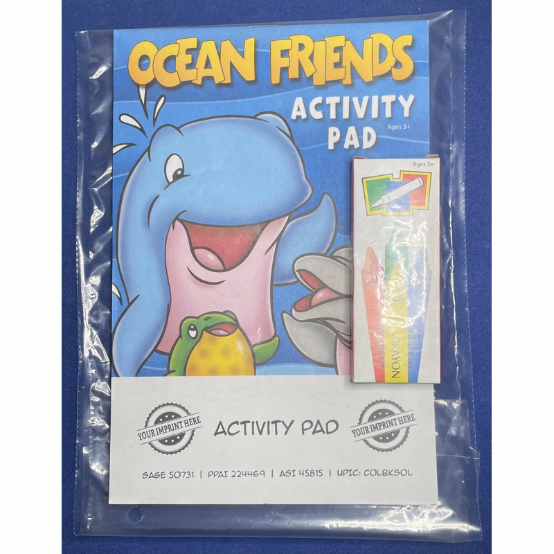 ACTIVITY PAD SET - Ocean Friends Activity Pad Fun Pack