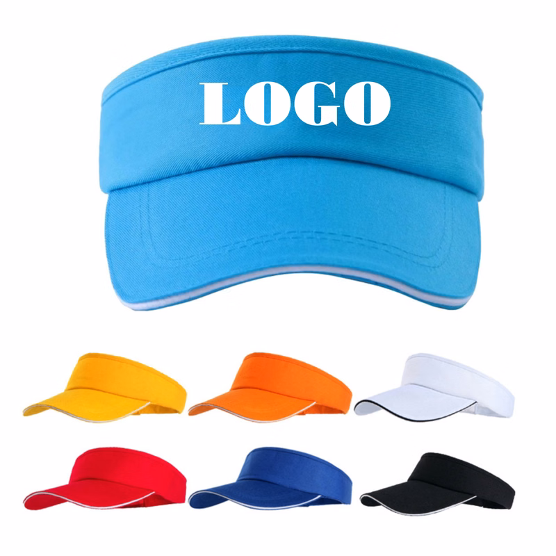 Adjustable Solid Color Sun Cap