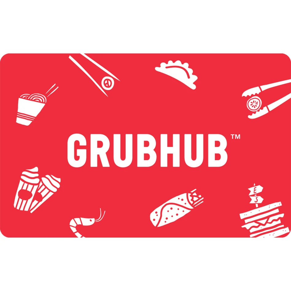 15 Dollar Grubhub Gift Card 1