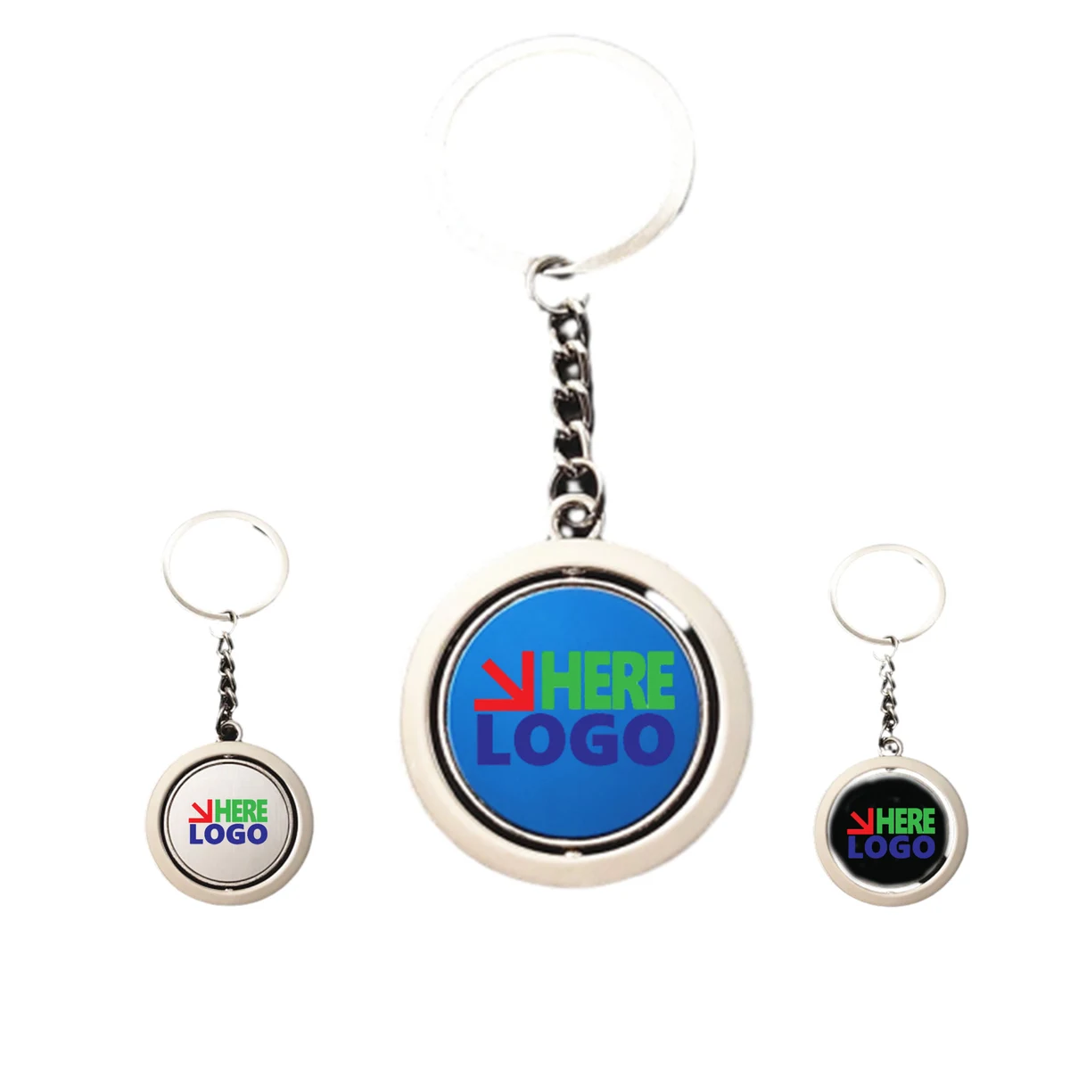 Alloy Metal Decompression Keychain 1