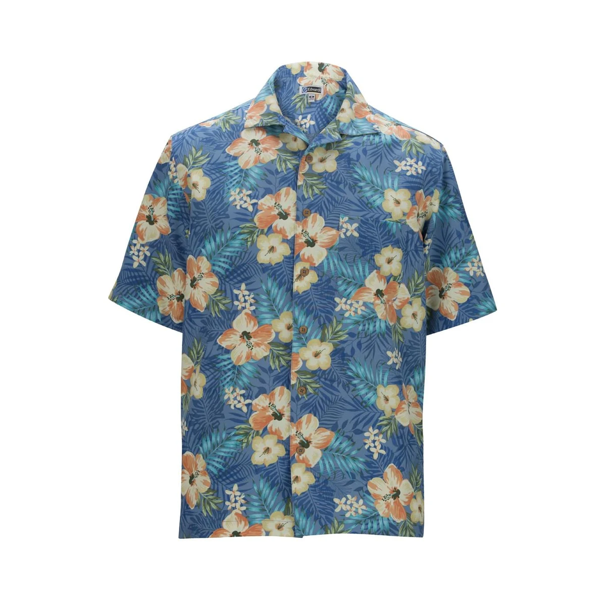 Hibiscus Multi-Color Camp Shirt 1