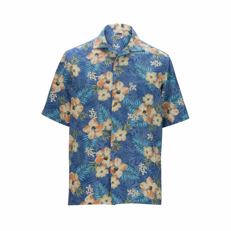 Hibiscus Multi-Color Camp Shirt