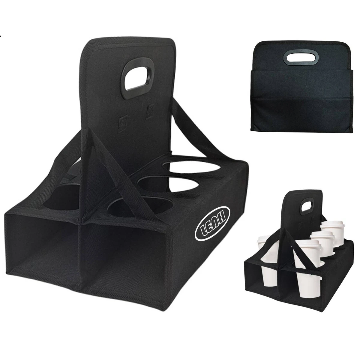 Foldable Coffee Cup Carrier Bottle Holder 1