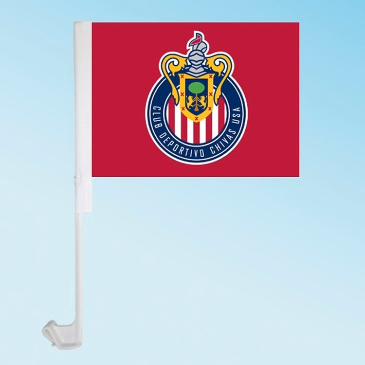 7x10 Custom Printed Car Window Flag - Single Sided
