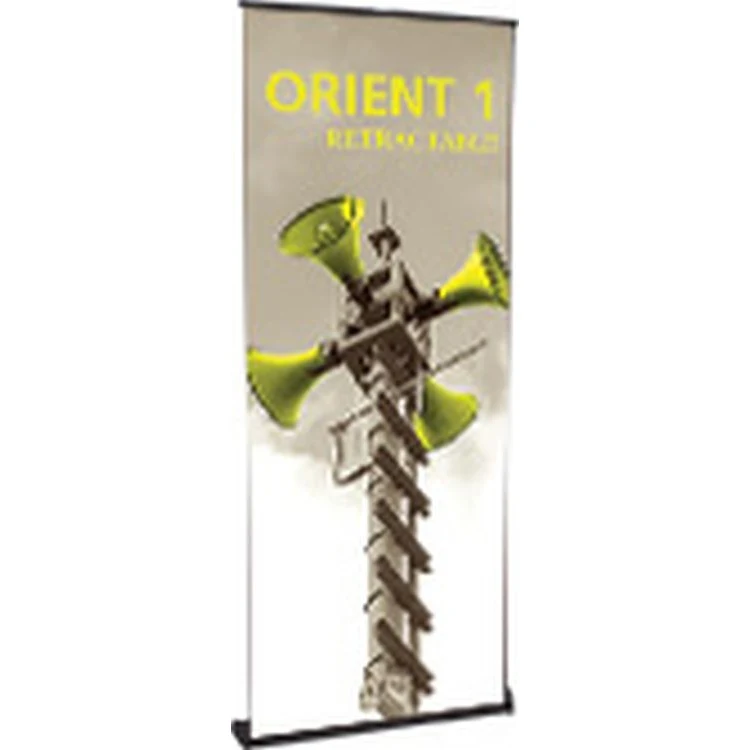 Orient 800 Black Retractable Banner Stand 1